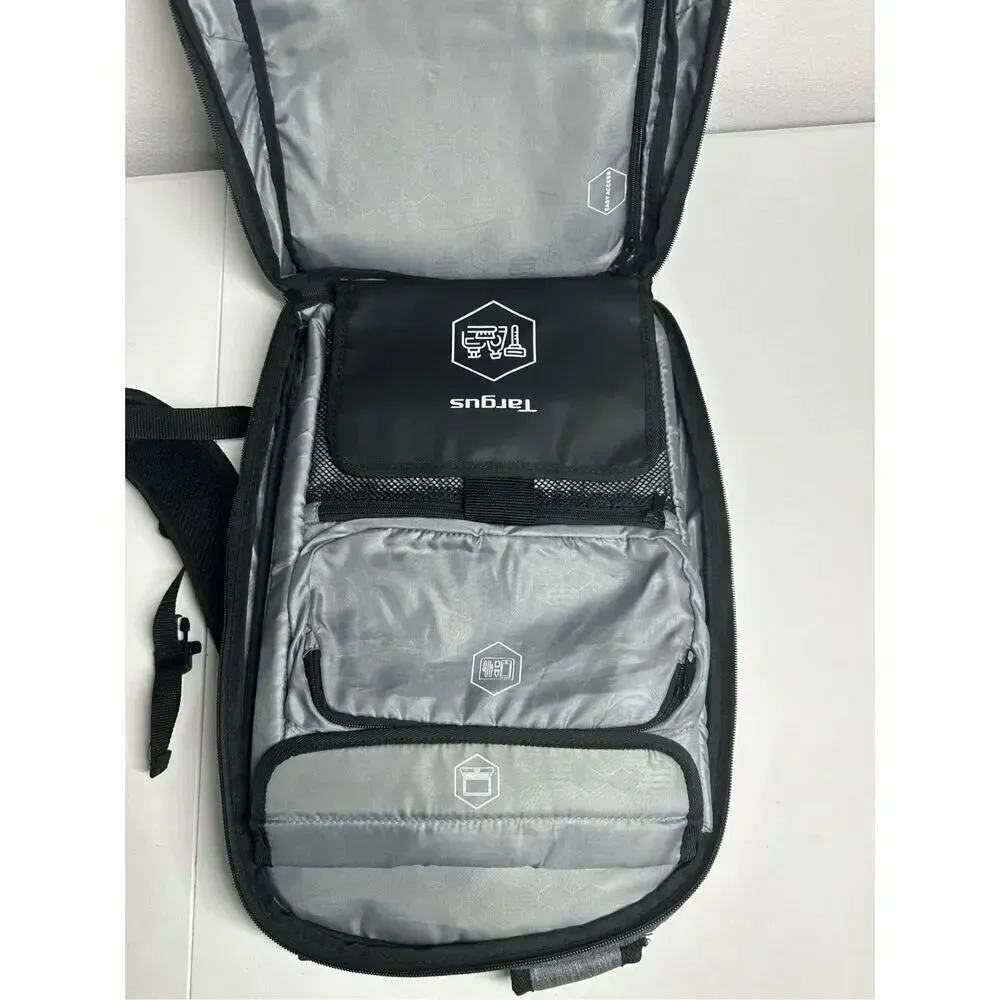 Targus Laptop Travel Backpack Black Gray